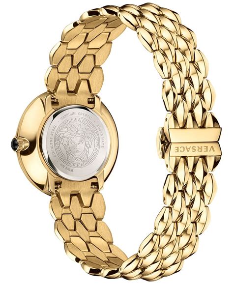 versace women's v flare bracelet watch 28mm|Women's Swiss V.